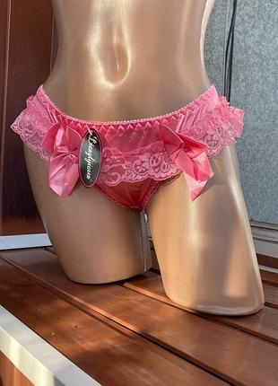 Трусики атласні