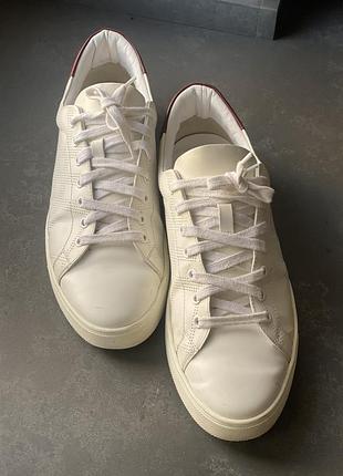 Чоловічі кеди білі burberry оригінал