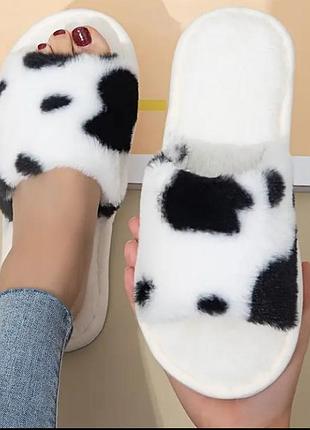 Шлепанцы теплые комнатные