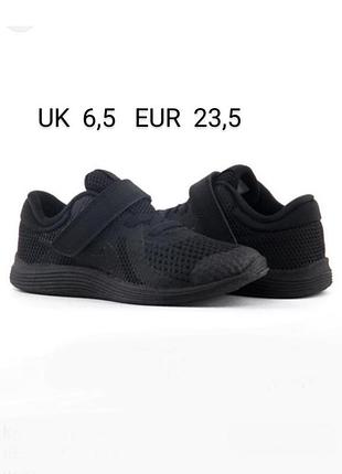 Кроссовки бренда nike revolution 4 сетчатый дышащий текстиль.sk 6,5. eur 23,5