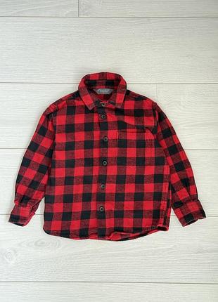 Червона сорочка в клітинку primark