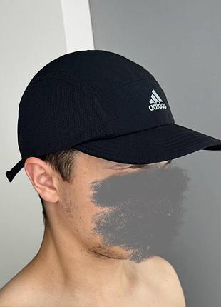 Кепка adidas кепарь головний убор шестипанелька літня для тренувань