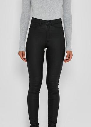 Штаны кожаные denim co