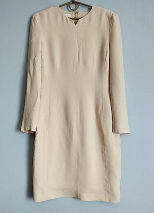 Платье винтажное из натурального шелка