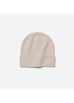 Шапка uniqlo 100% кашемір
