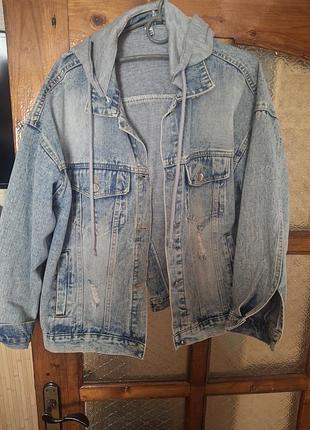 Куртка джинсова  46-48р.