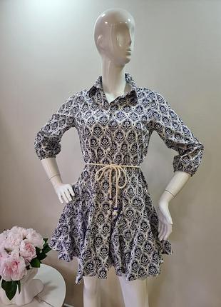 Сукня коротка бавовняна savida