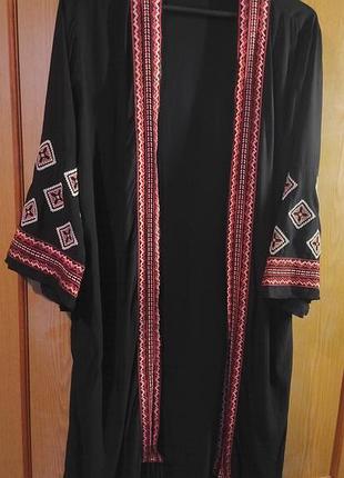 Интересная накидка с орнаментом