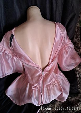 Блузон на молнии по спине