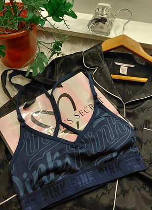 Топ с вкладышами pink victoria’s secret