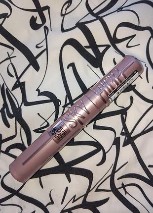 Туш для подовження вій maybelline new york lash sensational sky high, чорна, 7.2 мл