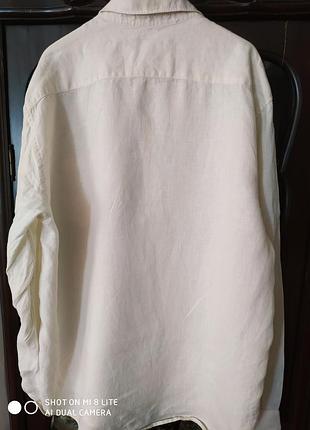 Мужская льняная рубашка arket 4