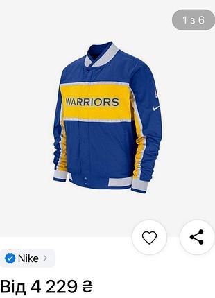 Nba golden state вітровка чоловіча