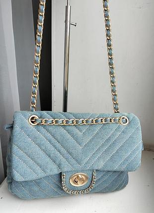 Нова джинсова сумочка pesaro