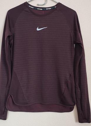 Спортивная футболка лонгслив nike aeroreact