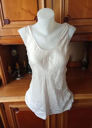 Шовкова майка топ шовк princess