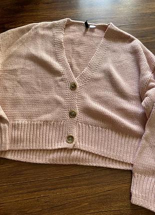 Вязаный кардиган
