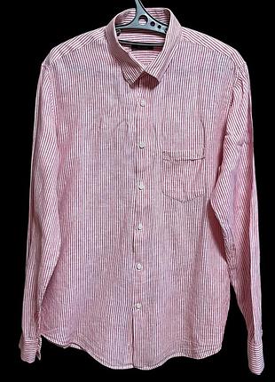 Сорочка льон brevetti