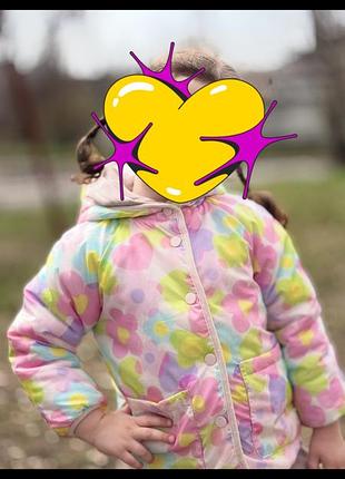 Легкая куртка на осень для девочки