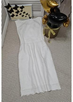 Біла сукня marks&amp;spencer1 фото