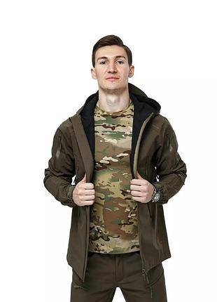 Куртка тактическая soft shell spartan tundra