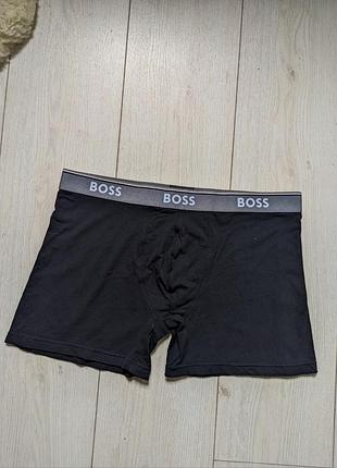Хлопковые трусы боксеры boss