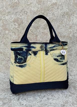 Сумочка джинсовая