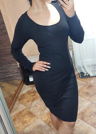 Плаття чорне міді
