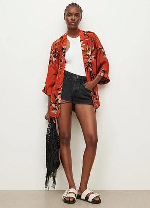 Шелковое кимоно allsaints, размер u910