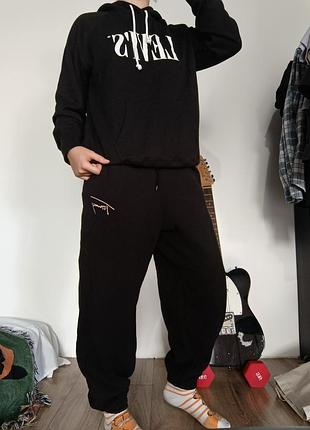 Черное худи