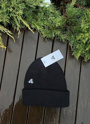 Шапка nike acg чорна
