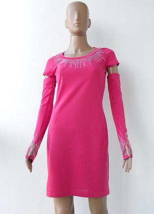 Оригінальне плаття малинового кольору 42, 46 розміри (36, 40 євророзміри)