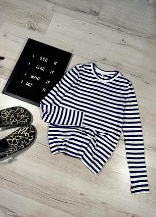 Лонгслів в смужку arket