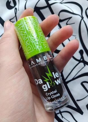 Блиск для губ lamel make up dazzle glow lip gloss тон 408, 5 мл