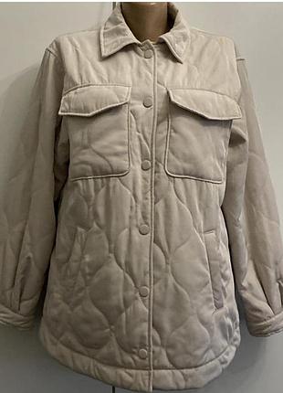 Куртка молочного кольору розмір s, m