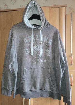 Мужское худи на утеплении,балталл от george p 2 xl