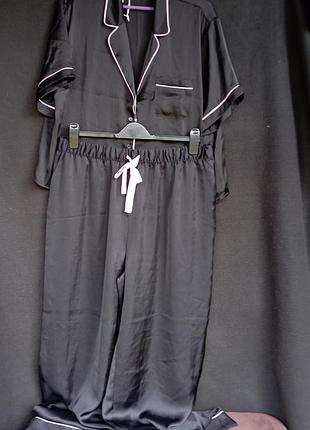 Пижама женская атласная, l, 42/44