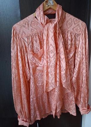Блуза с шелком, блуза винтажная