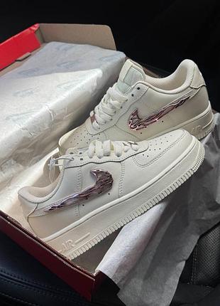 Кросівки nike air force 1 low molten metal pink white