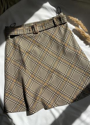 Спідниця у клітинку peacocks
