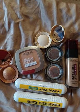 Косметика декоративная разная