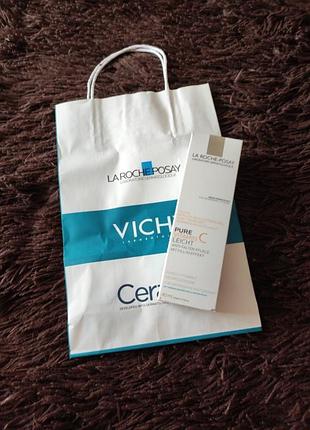 Антивозрастной крем с витамином с la roche-posay pure vitamin c light