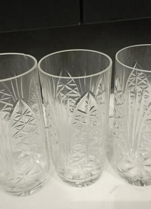 Стаканы стеклянные