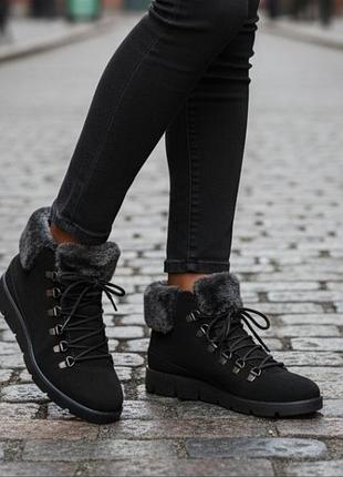 Зимние женские ботинки ecco bella