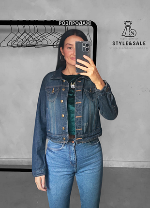 Класна джинсова куртка жіноча джинсівка