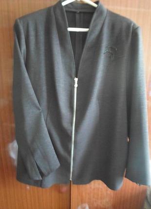 Жакетик на молнии 52-54 г.