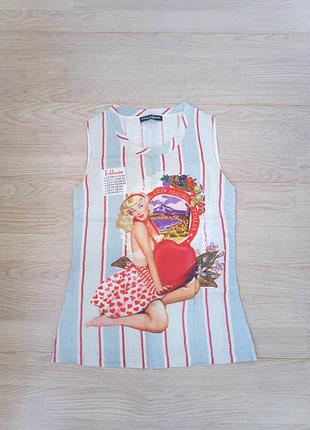 Кофточка майка dolce&gabbana, s, 36