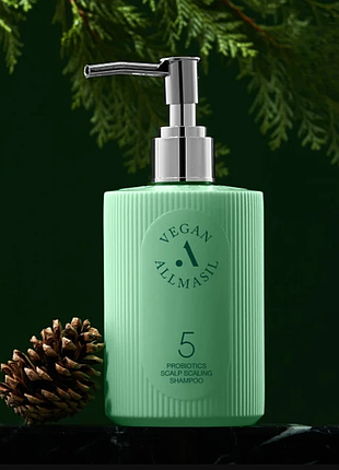 Allmasil 5 probiotics scalp scaling shampoo шампунь для волос с пробиотиками