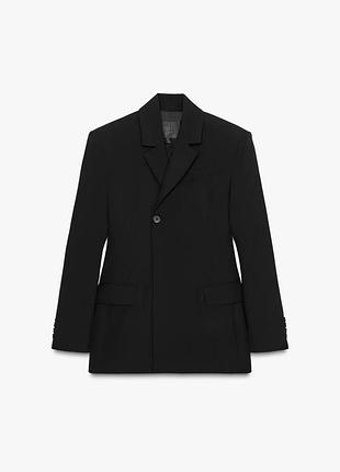 Приталений блейзер жіночий чорний zara new