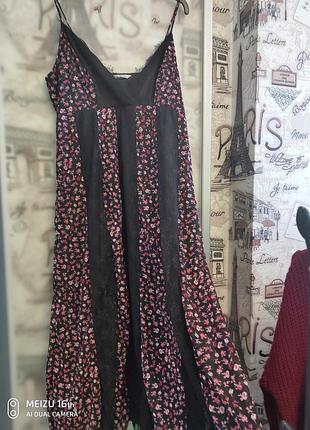 Новый сарафан с кружевом